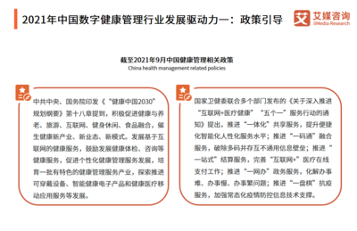 科技驅(qū)動(dòng)下的健康新生態(tài) 2021年中國數(shù)字健康管理行業(yè)技術(shù)發(fā)展趨勢分析